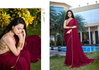 Aarna By 5D Palin Chiffon Party Wear Sarees Wholesale Shop In Surat